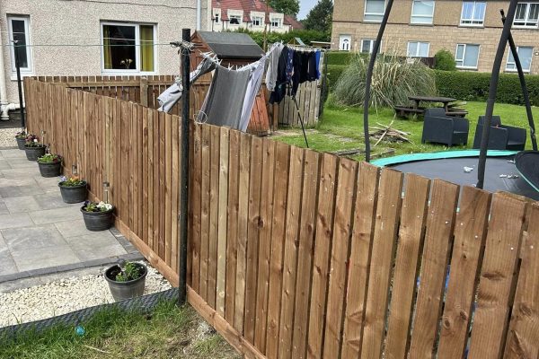backgarden fencing